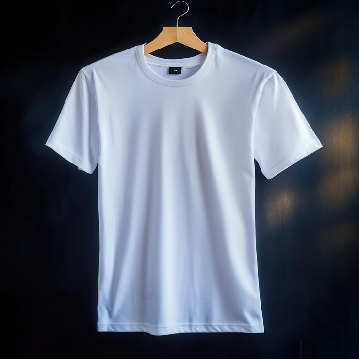 Ropa blanca y sencilla aislada sobre un fondo transparente