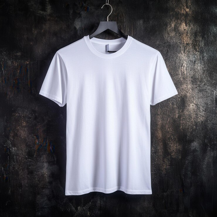 Ropa blanca y sencilla aislada sobre un fondo transparente
