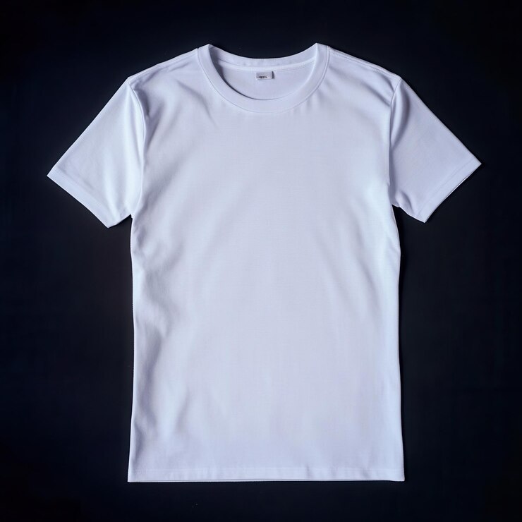 Ropa blanca y sencilla aislada sobre un fondo transparente