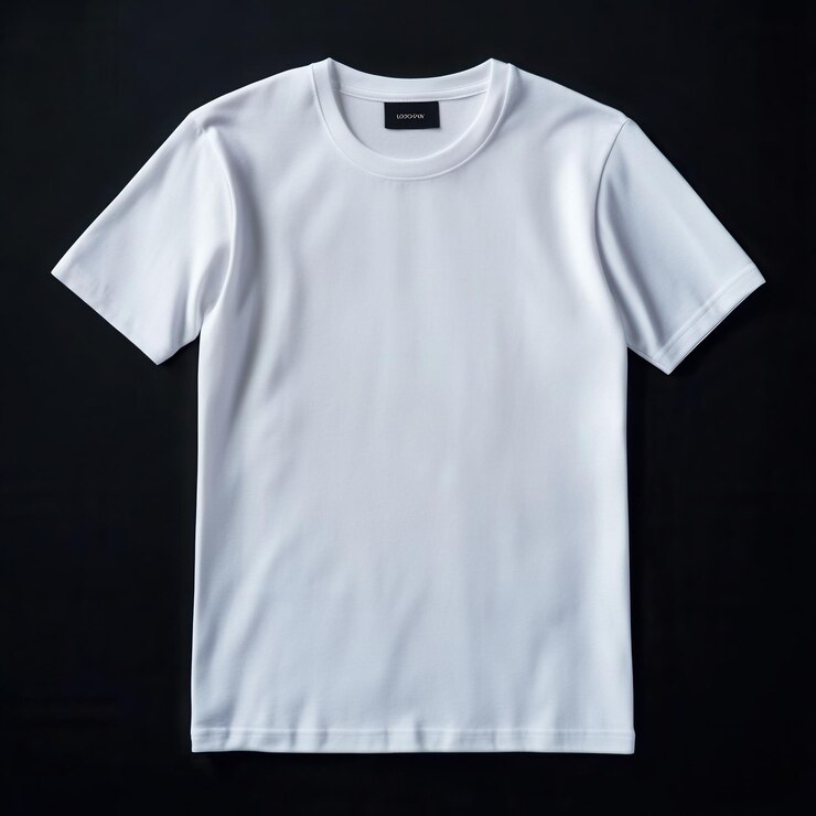 Ropa blanca y sencilla aislada sobre un fondo transparente