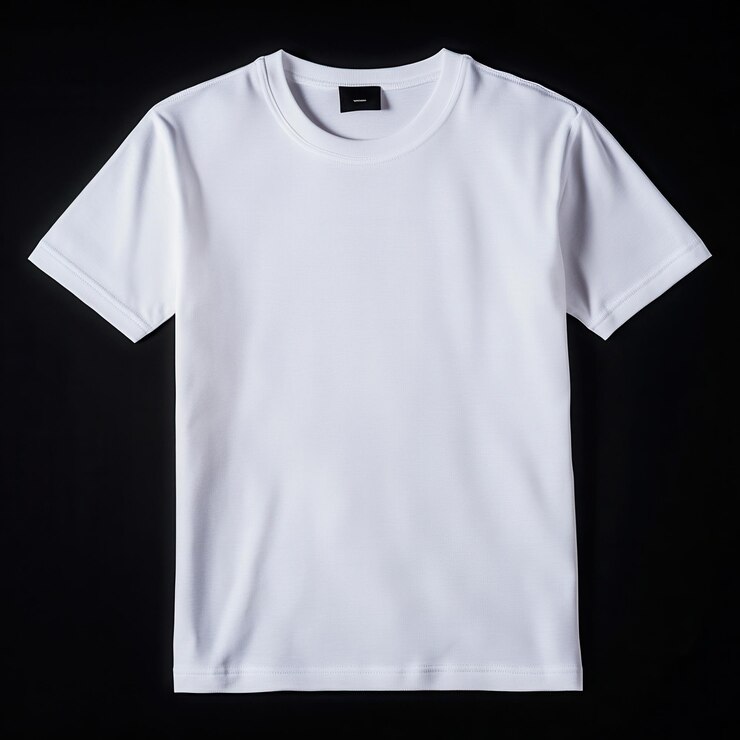 Ropa blanca y sencilla aislada sobre un fondo transparente