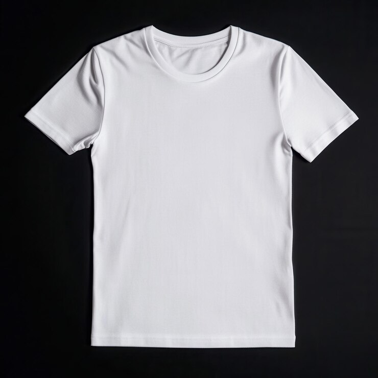 Ropa blanca y sencilla aislada sobre un fondo transparente
