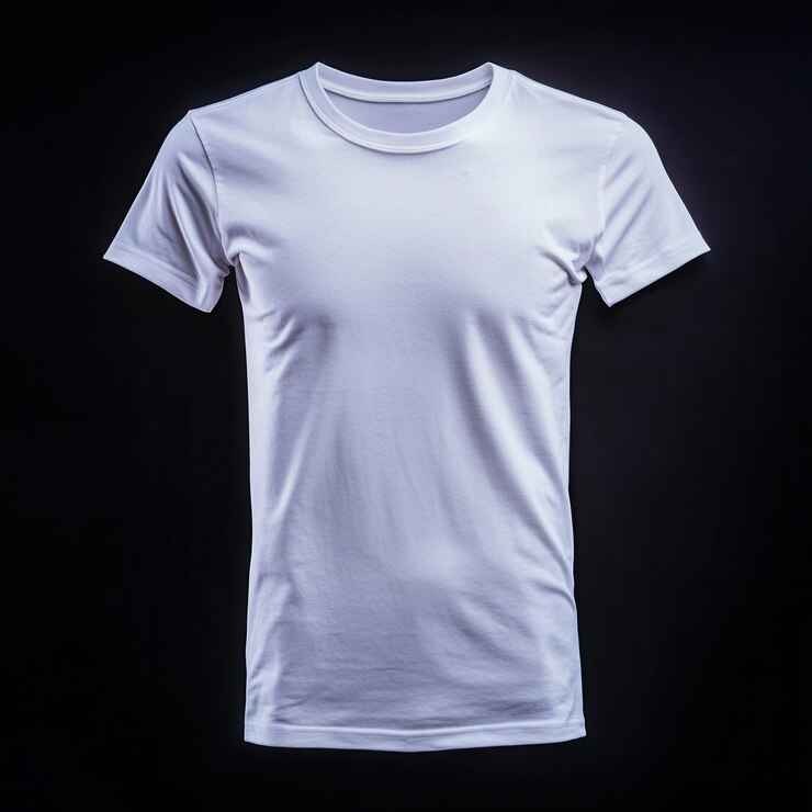 Ropa blanca y sencilla aislada sobre un fondo transparente