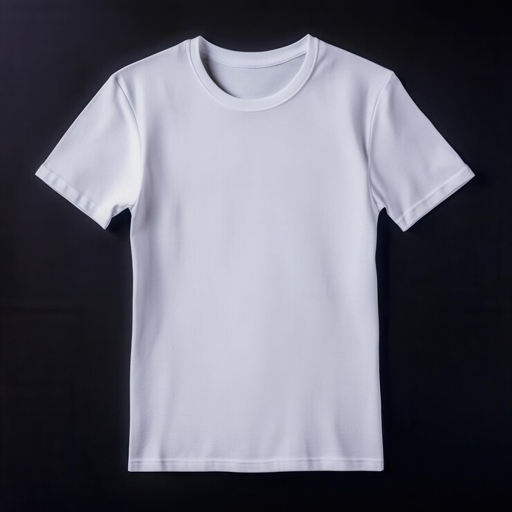 Ropa blanca y sencilla aislada sobre un fondo transparente