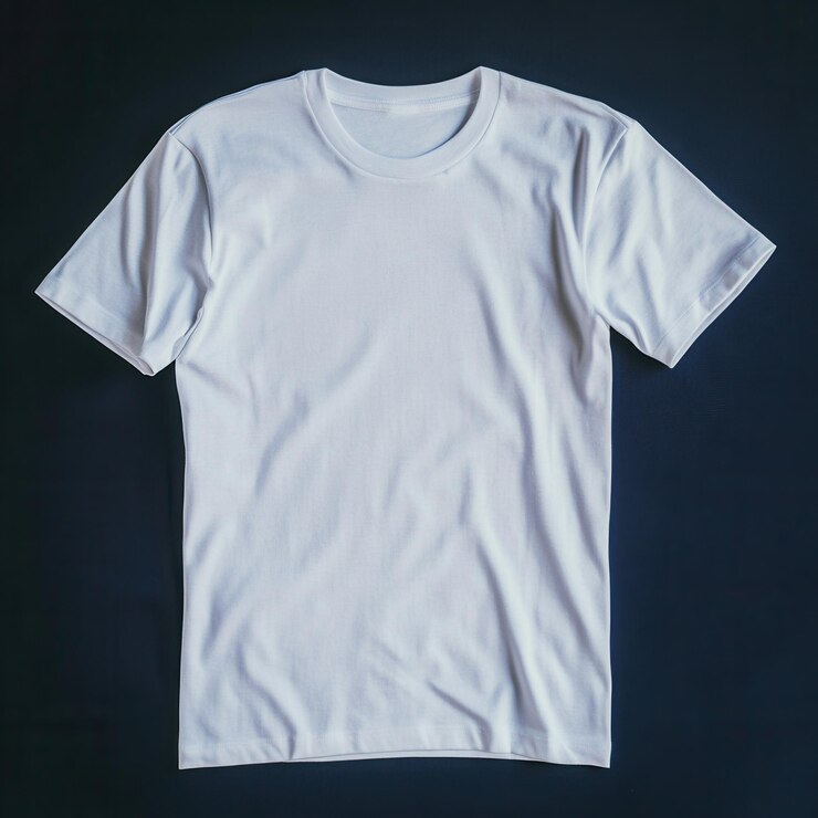 Ropa blanca y sencilla aislada sobre un fondo transparente