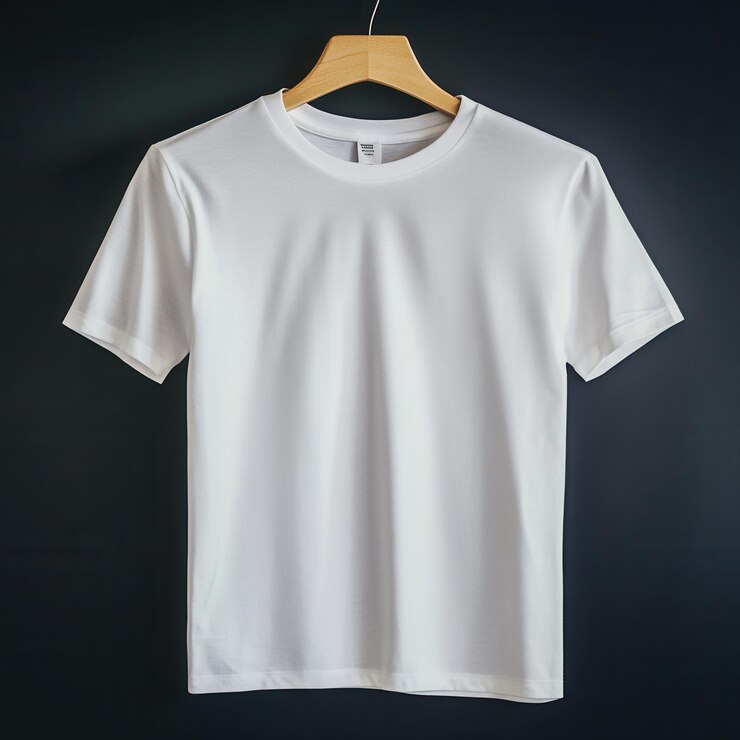 Ropa blanca y sencilla aislada sobre un fondo transparente