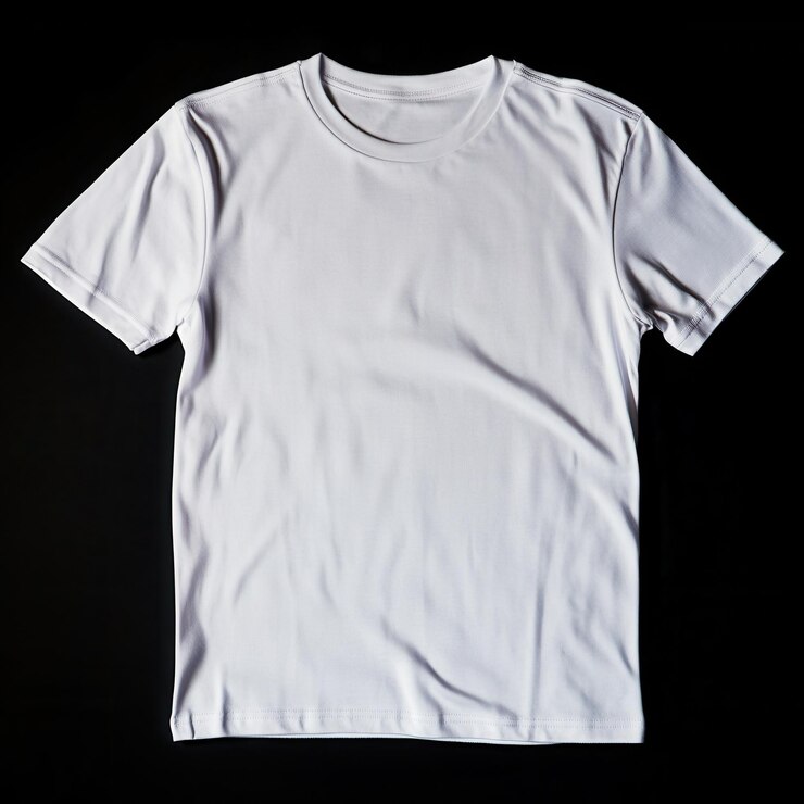 Ropa blanca y sencilla aislada sobre un fondo transparente