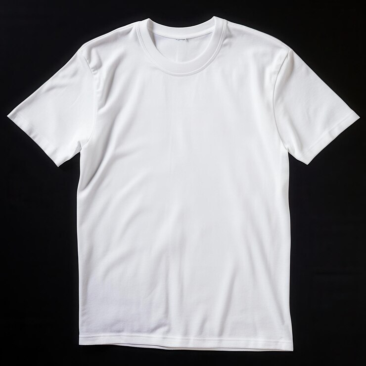 Ropa blanca y sencilla aislada sobre un fondo transparente