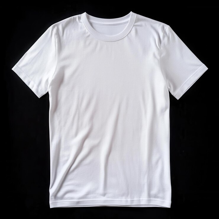Ropa blanca y sencilla aislada sobre un fondo transparente