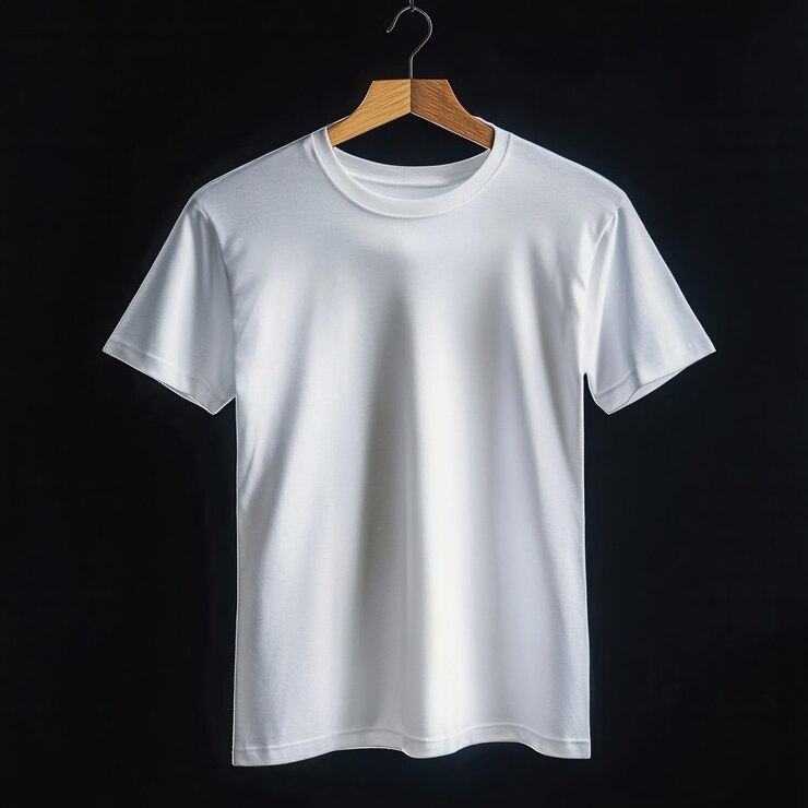 Ropa blanca y sencilla aislada sobre un fondo transparente