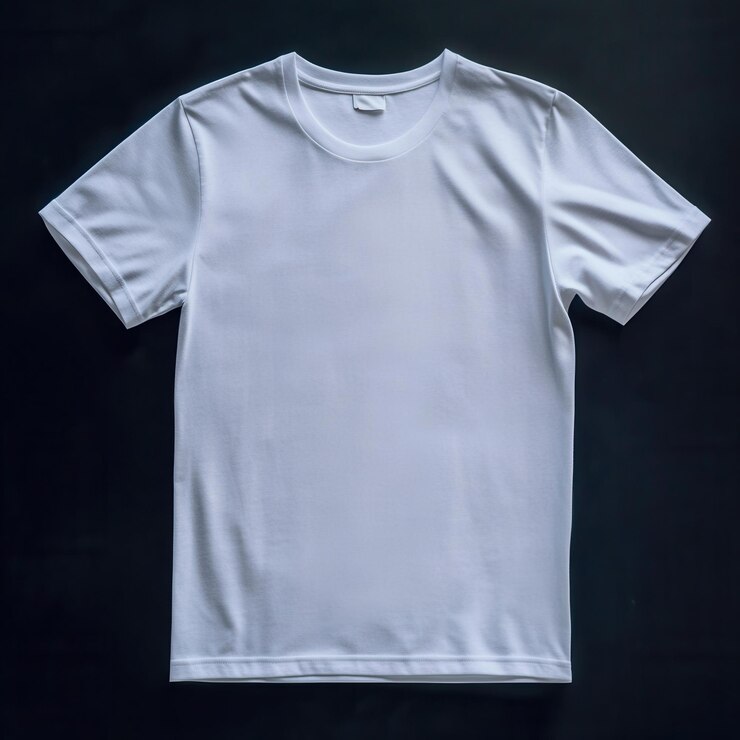 Ropa blanca y sencilla aislada sobre un fondo transparente