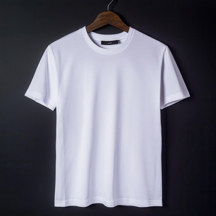 Ropa blanca y sencilla aislada sobre un fondo transparente