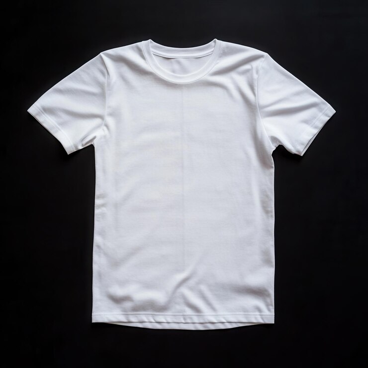 Ropa blanca y sencilla aislada sobre un fondo transparente