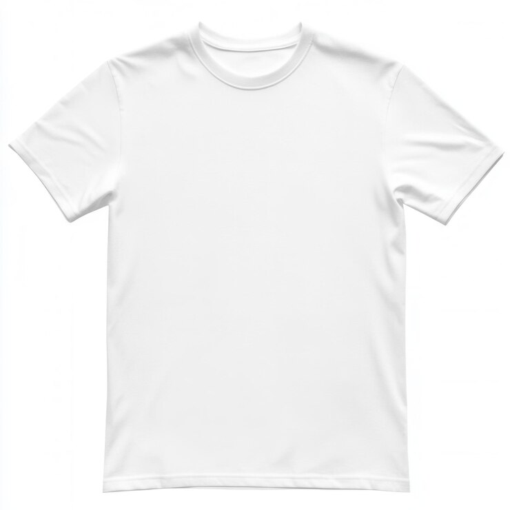 Ropa blanca y sencilla aislada sobre un fondo transparente