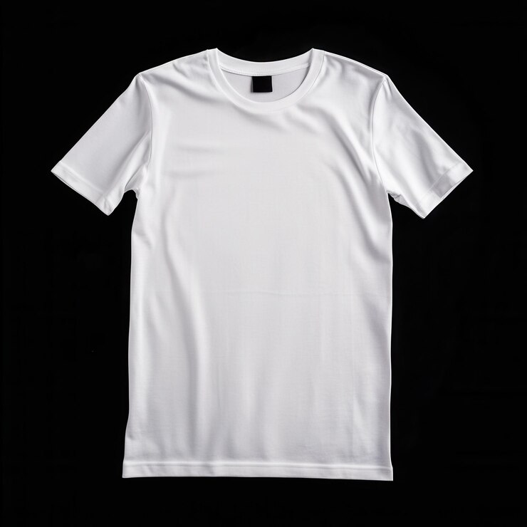 Ropa blanca y sencilla aislada sobre un fondo transparente