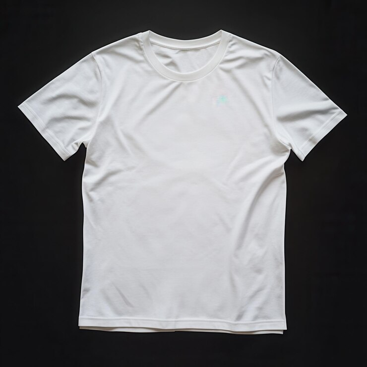 Ropa blanca y sencilla aislada sobre un fondo transparente