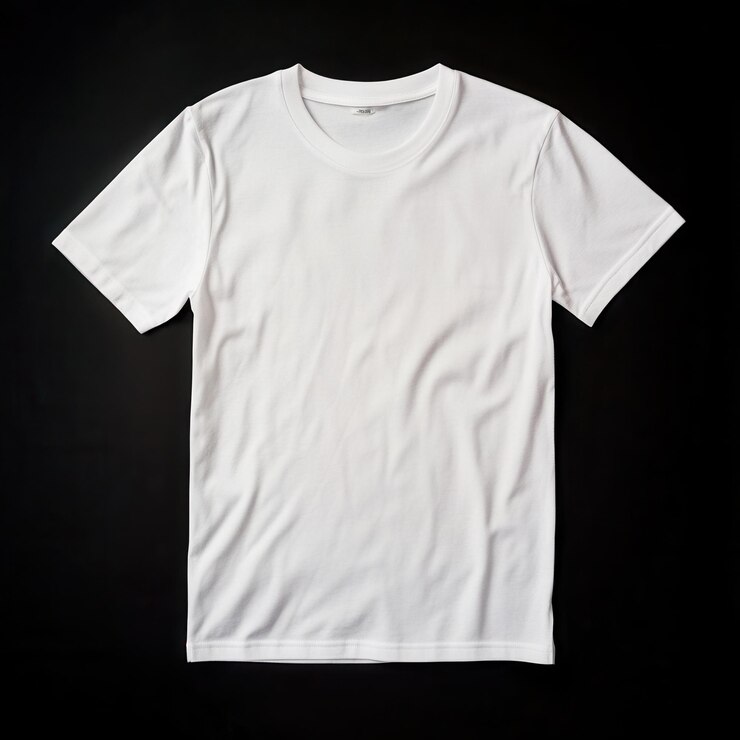 Ropa blanca y sencilla aislada sobre un fondo transparente