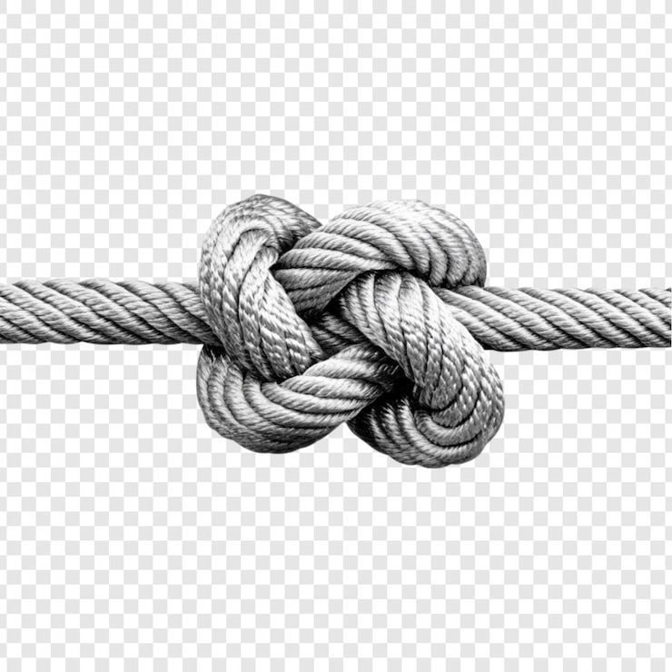 PSD ropa fuerte anudada de textura gris de fondo