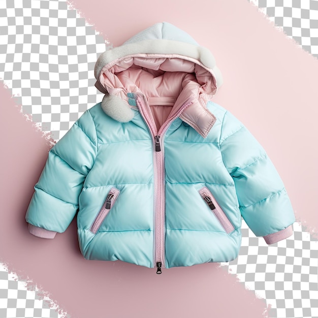 PSD ropa de invierno para niños fondo transparente