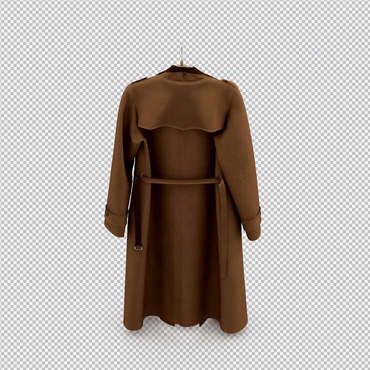 PSD ropa isométrica como render 3d aislado