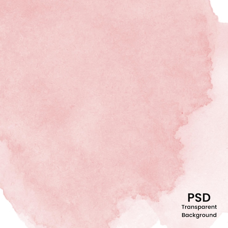 PSD rosa aquarell-hintergrundtextur