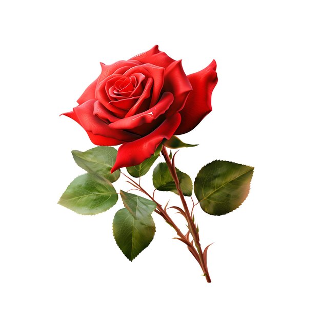 PSD rose png