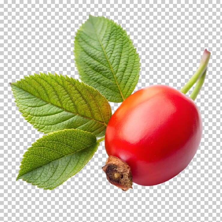 PSD rosehip aislado sobre un fondo transparente