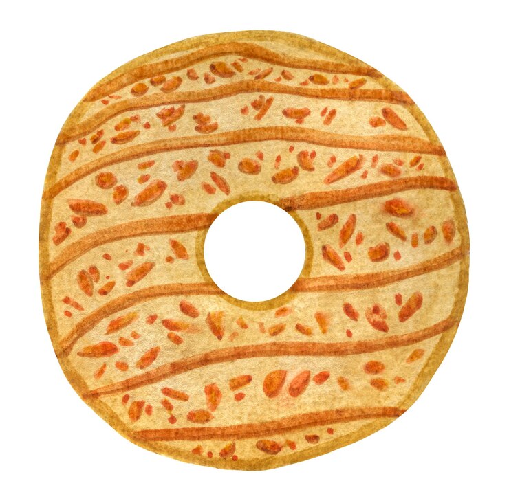 PSD rosquilla de acuarela