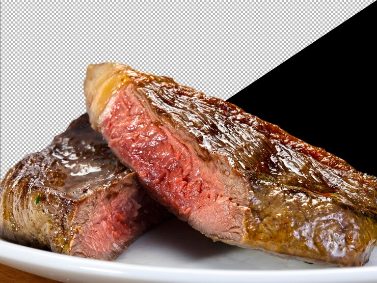 PSD rosticceria di bistecca alla picanha affettata della steakhouse