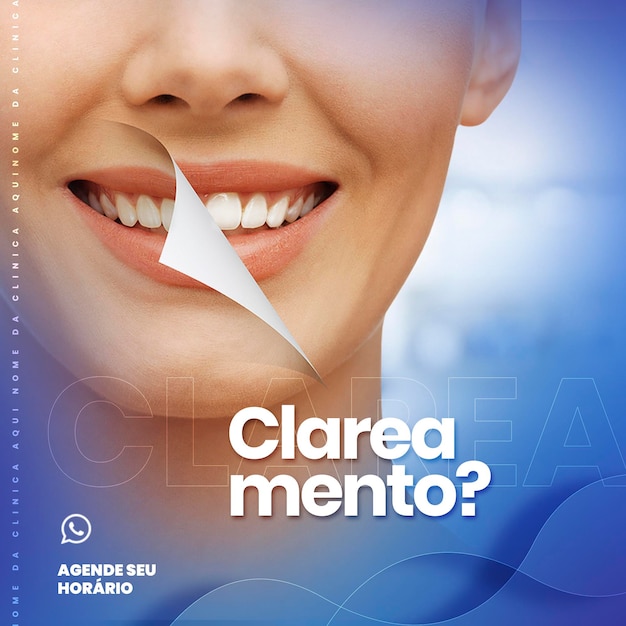El rostro de una mujer se muestra con un palillo de dientes en el medio