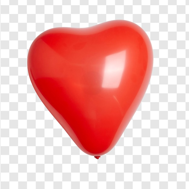 roter Herzballon