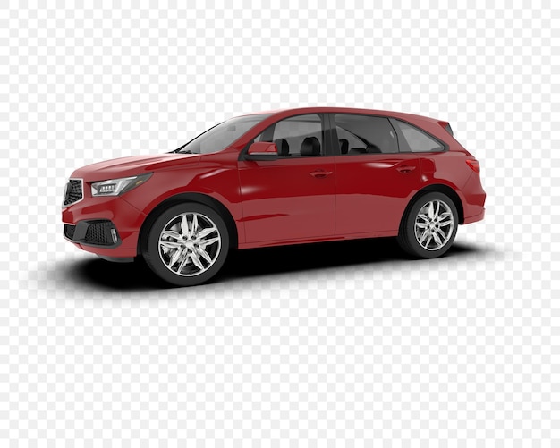 Roter SUV-Auto