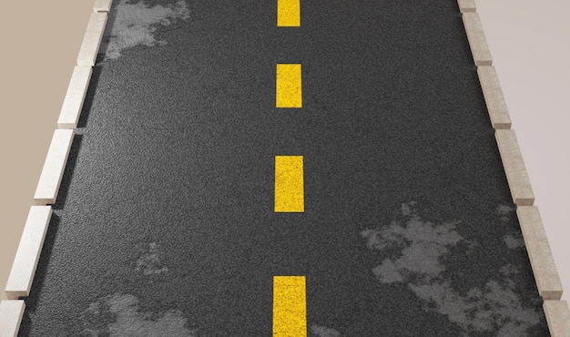 route asphaltée