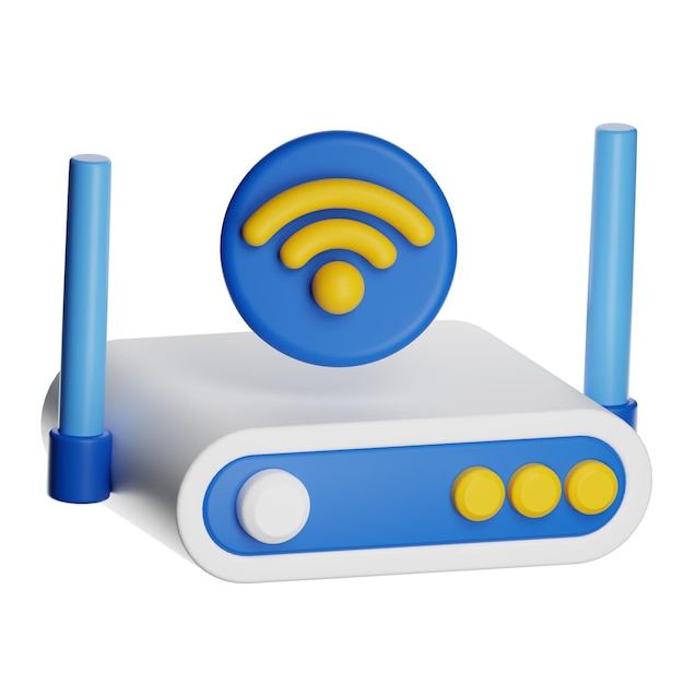 Router WiFi con icona di segnale