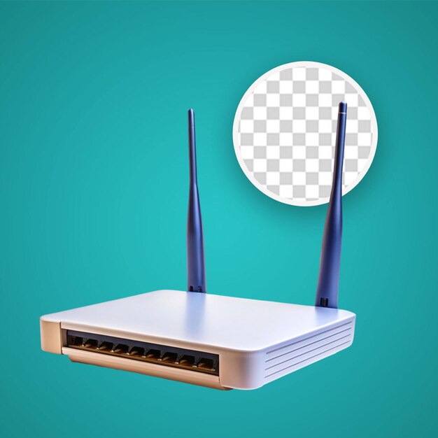 PSD un routeur wi-fi 3d