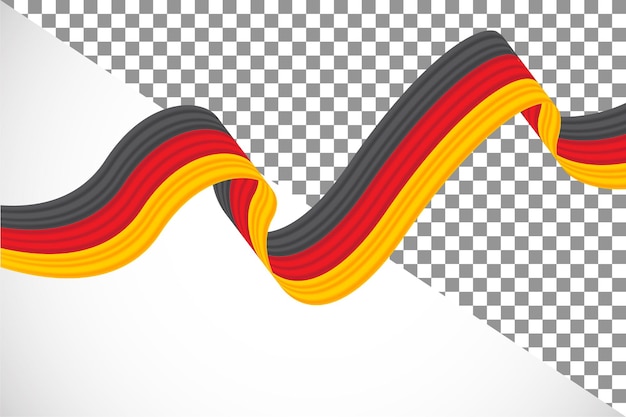 Ruban 3d Du Drapeau Allemand28