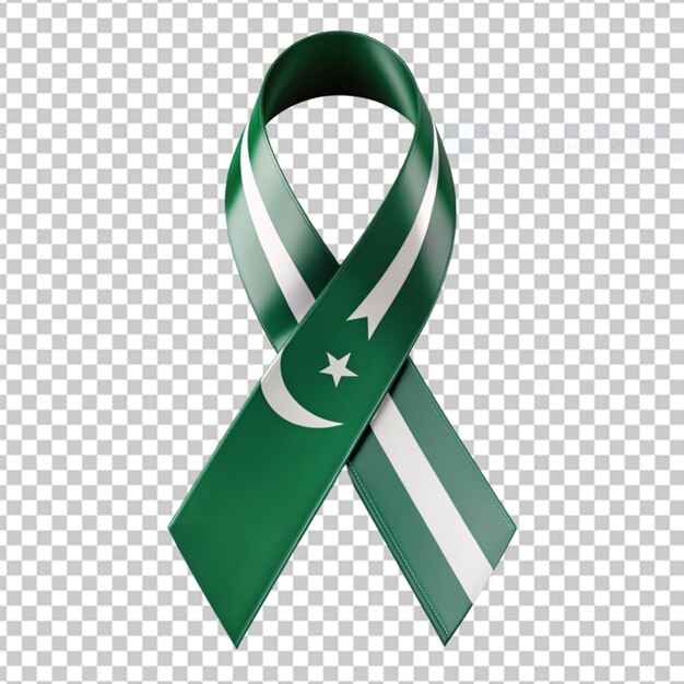 PSD le ruban du drapeau du pakistan