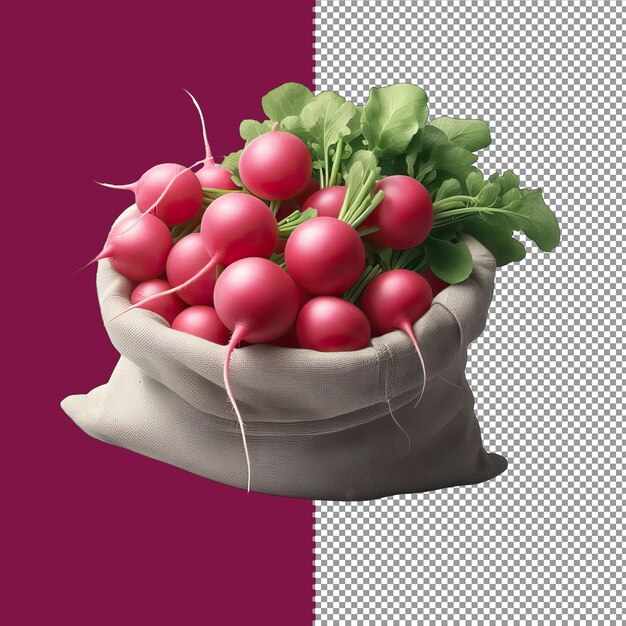 PSD ruby radish heap png