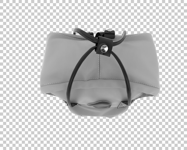 Rucksack isoliert auf transparentem Hintergrund, 3D-Darstellung