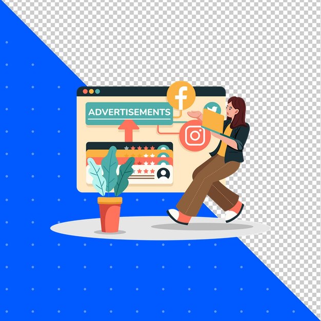 Ručně kreslená plochá vektorová ilustrace pro práci, kancelářské podnikání a projekty PNG transparentní pozadí