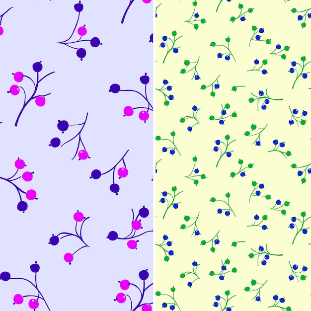 PSD rüben mit kleiner runder form und einfachem design mit scatte tropical fruit pattern vector design