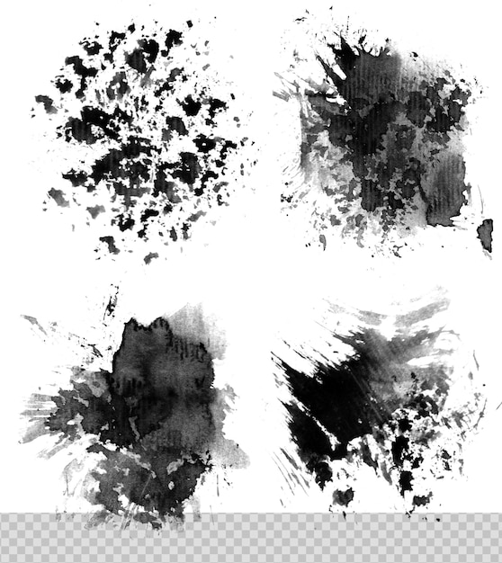 Runde Schwamm dünne Künstler Pinsel kurzer Hintergrundmix hoch Detail Abstrakt Vektor Hintergrundmix Set