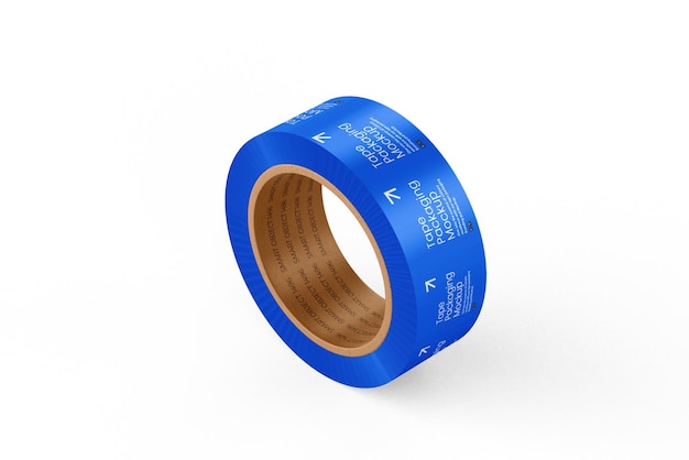 Runden Klebeband-Branding-Mockup