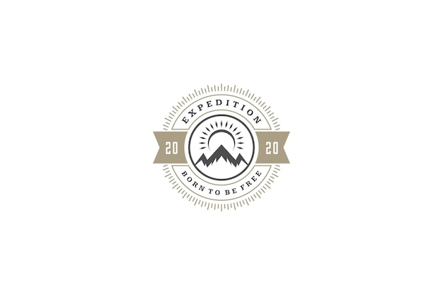 Rundes Logo für eine moderne Reisebüro