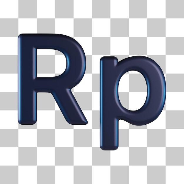 Rupia ícone 3d