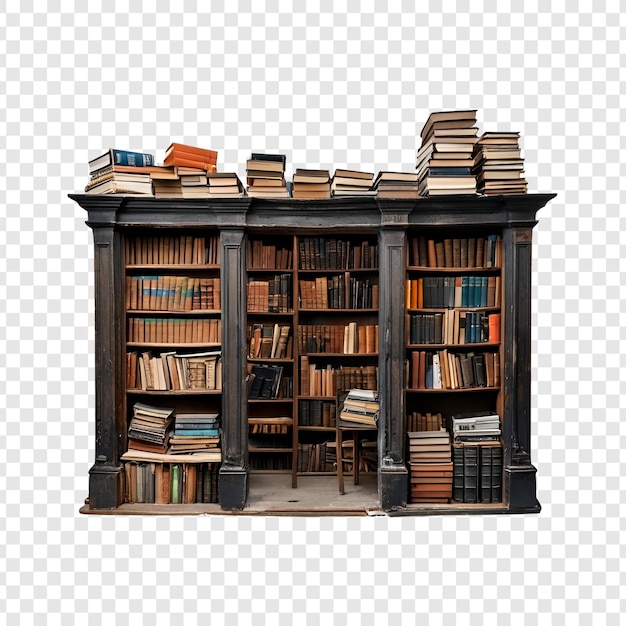 Rustic Wooden Bookstall Outdoor Bookshop Vintage Bookshelves Antique Book Collection