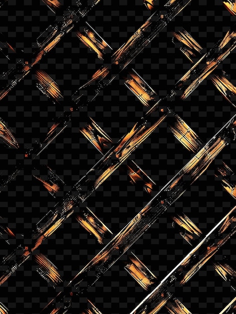 PSD rustikale holzträger pixelkunst mit geometrischen formen mit kreativer textur y2k neon item designs