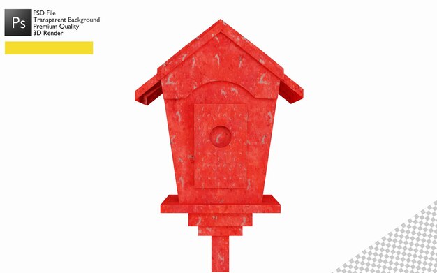 Rusty post box design