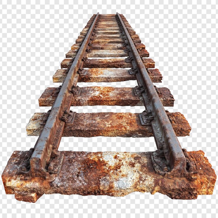 PSD rutas de ferrocarril oxidadas