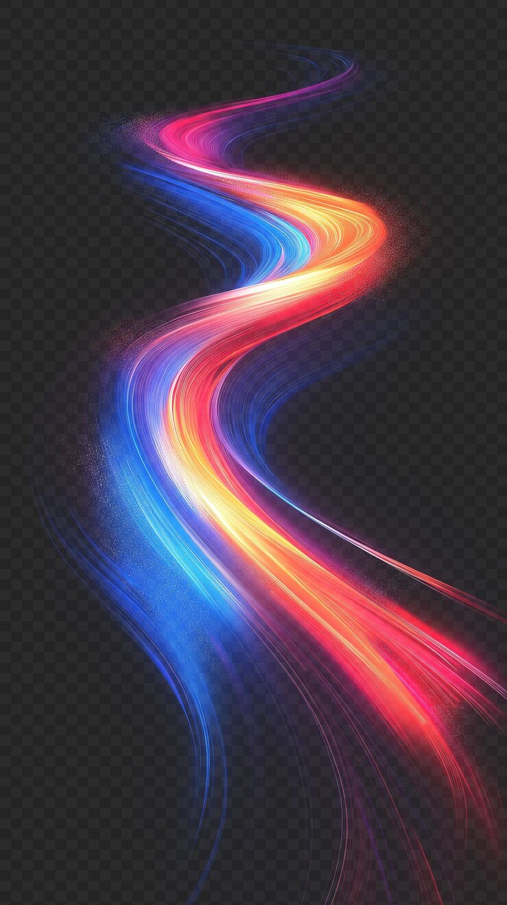 PSD rutas de luz abstractas